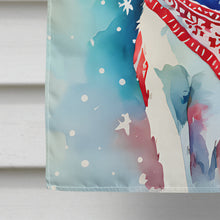 Load image into Gallery viewer, Siberian Husky Christmas House Flag