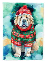 Load image into Gallery viewer, Tibetan Mastiff Christmas House Flag