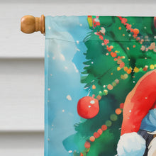 Load image into Gallery viewer, Tibetan Terrier Christmas House Flag