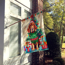 Load image into Gallery viewer, Vizsla Christmas House Flag