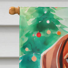 Load image into Gallery viewer, Vizsla Christmas House Flag