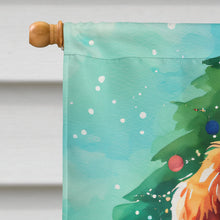 Load image into Gallery viewer, Welsh Springer Spaniel Christmas House Flag