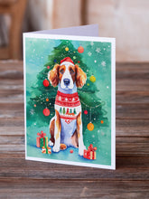 Load image into Gallery viewer, Welsh Springer Spaniel Christmas Greeting Cards - Blank Note Cards – 8-Pack of Artist-Designed Cards with Envelopes