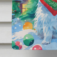 Load image into Gallery viewer, Westie Christmas House Flag