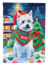 Load image into Gallery viewer, Westie Christmas House Flag