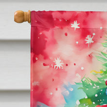 Load image into Gallery viewer, Westie Christmas House Flag