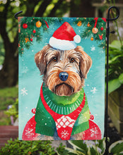 Load image into Gallery viewer, Wirehaired Pointing Griffon Christmas Garden Flag – Cozy Dog Holiday Decor with Tree &amp; Presents