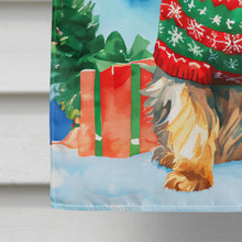 Load image into Gallery viewer, Yorkshire Terrier Yorkie Christmas House Flag