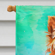 Load image into Gallery viewer, Yorkshire Terrier Yorkie Christmas House Flag