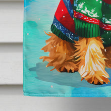 Load image into Gallery viewer, Yorkshire Terrier Yorkie Christmas House Flag