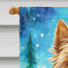 Load image into Gallery viewer, Yorkshire Terrier Yorkie Christmas House Flag