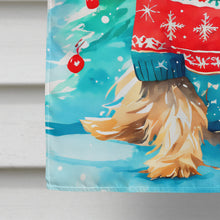 Load image into Gallery viewer, Yorkshire Terrier Yorkie Christmas House Flag