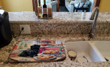 Load image into Gallery viewer, Affenpinscher Christmas Cookies Dish Drying Mat