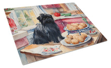 Load image into Gallery viewer, Affenpinscher Christmas Cookies Glass Cutting Boards – Durable, Decorative Kitchen Art