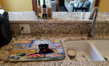 Load image into Gallery viewer, Affenpinscher Christmas Cookies Dish Drying Mat