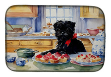 Load image into Gallery viewer, Affenpinscher Christmas Cookies Dish Drying Mat