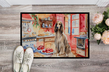 Load image into Gallery viewer, Afghan Hound Christmas Cookies Doormat-24x36 Indoor / Outdoor Rug | Made in USA