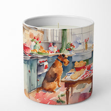 Load image into Gallery viewer, Airedale Terrier Christmas Cookies Decorative Soy Candle