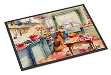Load image into Gallery viewer, Airedale Terrier Christmas Cookies Doormat-24x36 Indoor / Outdoor Rug | Made in USA