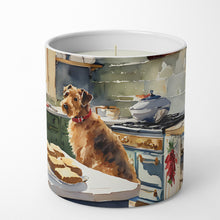 Load image into Gallery viewer, Airedale Terrier Christmas Cookies Decorative Soy Candle