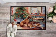 Load image into Gallery viewer, Airedale Terrier Christmas Cookies Doormat-24x36 Indoor / Outdoor Rug | Made in USA