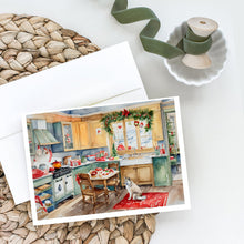 Load image into Gallery viewer, Alaskan Klee Kai Christmas Cookies Greeting Cards - Blank Note Cards – 8-Pack of Artist-Designed Cards with Envelopes