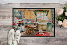 Load image into Gallery viewer, Alaskan Klee Kai Christmas Cookies Doormat