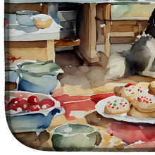 Load image into Gallery viewer, Alaskan Malamute Christmas Cookies Dish Drying Mat