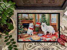 Load image into Gallery viewer, American Eskimo Christmas Cookies Doormat - 18X27 Indoor / Outdoor Rug | Made in USA