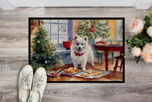 Load image into Gallery viewer, American Eskimo Christmas Cookies Doormat - 18X27 Indoor / Outdoor Rug | Made in USA