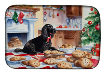 Load image into Gallery viewer, American Water Spaniel Christmas Cookies Dish Drying Mat