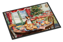 Load image into Gallery viewer, Basenji Christmas Cookies Doormat