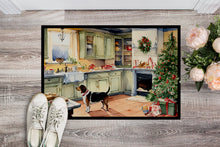 Load image into Gallery viewer, Basset Hound Christmas Cookies Doormat - 18X27 Indoor / Outdoor Rug | Made in USA