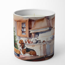 Load image into Gallery viewer, Basset Hound Christmas Cookies Decorative Soy Candle