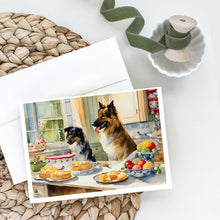 Load image into Gallery viewer, Belgian Tervuren Christmas Cookies Greeting Cards - Blank Note Cards – 8-Pack of Artist-Designed Cards with Envelopes