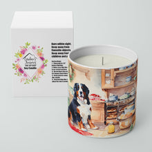 Load image into Gallery viewer, Bernese Mountain Dog Christmas Cookies Decorative Soy Candle