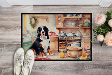 Load image into Gallery viewer, Bernese Mountain Dog Christmas Cookies Doormat-24x36 Indoor / Outdoor Rug | Made in USA
