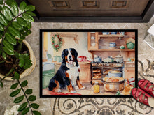 Load image into Gallery viewer, Bernese Mountain Dog Christmas Cookies Doormat-24x36 Indoor / Outdoor Rug | Made in USA