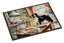 Load image into Gallery viewer, Bernese Mountain Dog Christmas Cookies Doormat-24x36 Indoor / Outdoor Rug | Made in USA