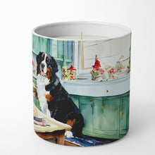 Load image into Gallery viewer, Bernese Mountain Dog Christmas Cookies Decorative Soy Candle