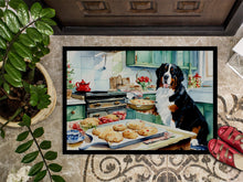 Load image into Gallery viewer, Bernese Mountain Dog Christmas Cookies Doormat - 18X27 Indoor / Outdoor Rug | Made in USA