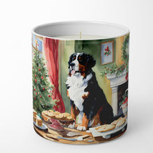 Load image into Gallery viewer, Bernese Mountain Dog Christmas Cookies Decorative Soy Candle