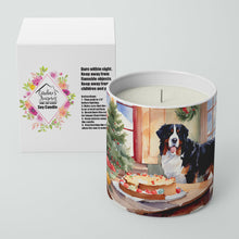 Load image into Gallery viewer, Bernese Mountain Dog Christmas Cookies Decorative Soy Candle