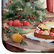 Load image into Gallery viewer, Bernese Mountain Dog Christmas Cookies Dish Drying Mat