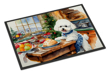 Load image into Gallery viewer, Bichon Frise Christmas Cookies Doormat-24x36 Indoor / Outdoor Rug | Made in USA