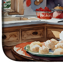 Load image into Gallery viewer, Bichon Frise Christmas Cookies Dish Drying Mat