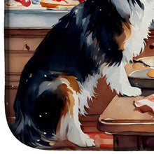 Load image into Gallery viewer, Border Collie Christmas Cookies Dish Drying Mat