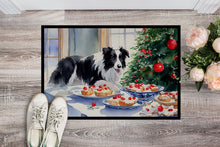 Load image into Gallery viewer, Border Collie Christmas Cookies Doormat-24x36 Indoor / Outdoor Rug | Made in USA