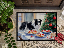 Load image into Gallery viewer, Border Collie Christmas Cookies Doormat-24x36 Indoor / Outdoor Rug | Made in USA