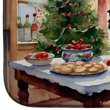 Load image into Gallery viewer, Border Collie Christmas Cookies Dish Drying Mat